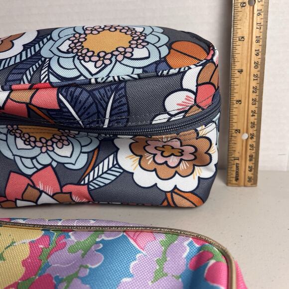 Vera Bradley Lilly Pulitzer Cosmetic Makeup Bag Lot Tropical Evening Floral NWOT - Picture 15 of 16